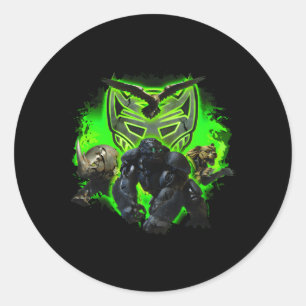 Transformers Rise Of The Beasts Maximals Classic Round Sticker