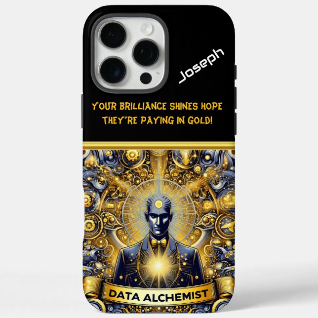 Transforming Data Into Insights Through Alchemy Case-Mate iPhone Case (Back)