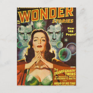 Transgalactic Twins Postcard