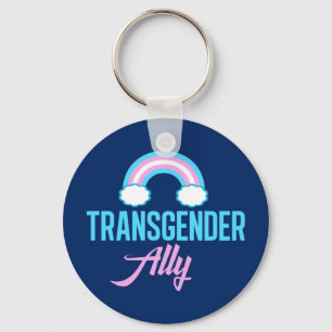Transgender Ally Key Ring
