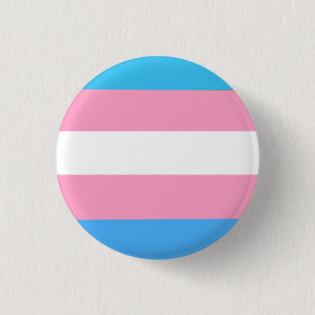 Transgender Awareness Pride Button (Front)