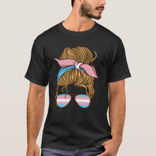 Transgender Bisexual Woman Transsexual Flag Trans T-Shirt