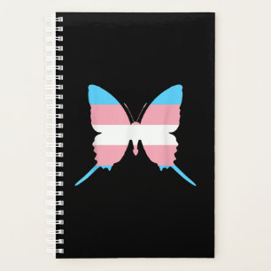 Transgender Butterfly Trans Pride Flag LGBT Planner