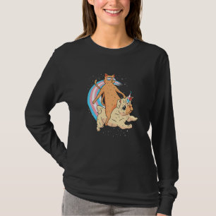 Transgender Cat Trans Pride Pug Transsexual Flag R T-Shirt