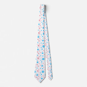 Transgender Colour Polka Dots Tie
