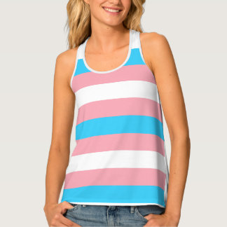 Transgender colours (colours) Tank top