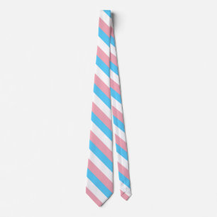 Transgender colours diagonal lines  tie