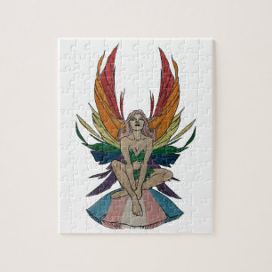 Transgender Faerie Jigsaw Puzzle