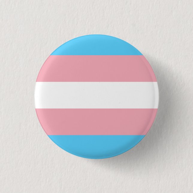 Transgender Flag 3 Cm Round Badge (Front)