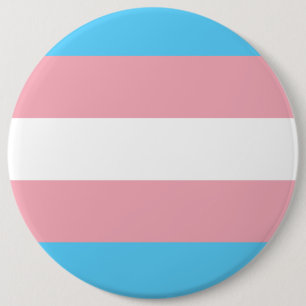 Transgender Flag 6 Cm Round Badge