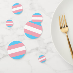 Transgender Flag Confetti, party, Transgender Confetti