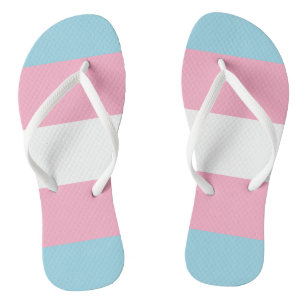"Transgender Flag" Flip Flops