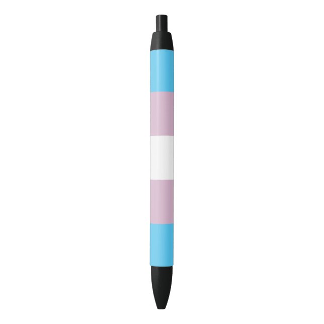 Transgender Flag Ink Pen (Front Vertical)