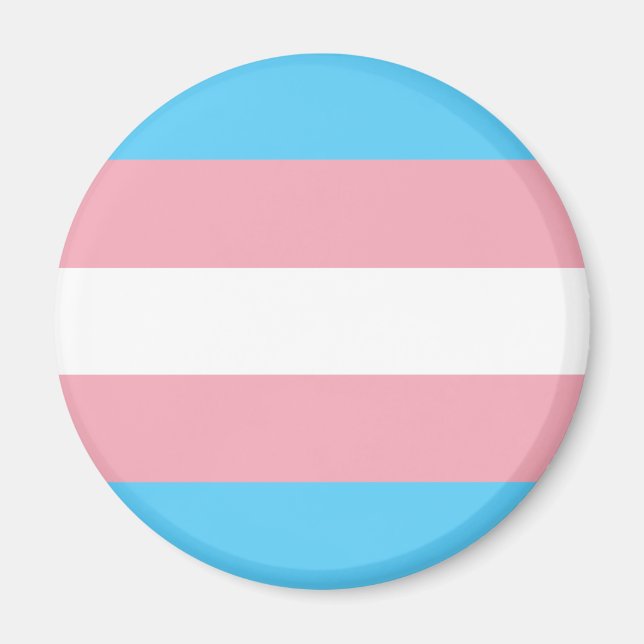 Transgender Flag Magnet (Front)