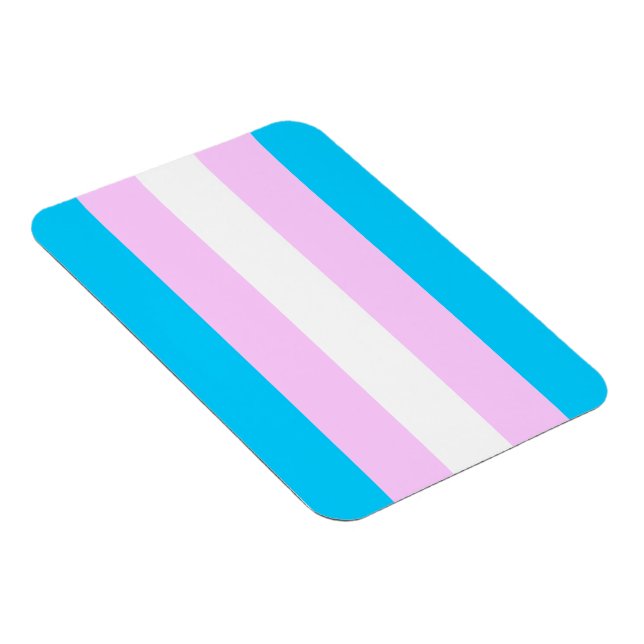 Transgender flag magnet (Right Side)