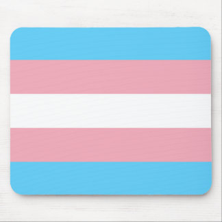 Transgender Flag Mouse Mat