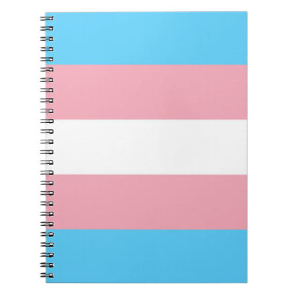 Transgender Flag Notebook