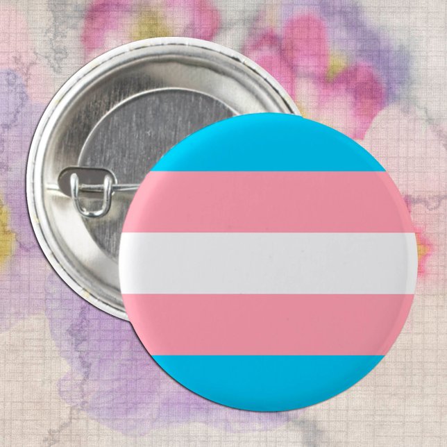 Transgender Flag & Pride community / gender 3 Cm Round Badge (Creator Uploaded)