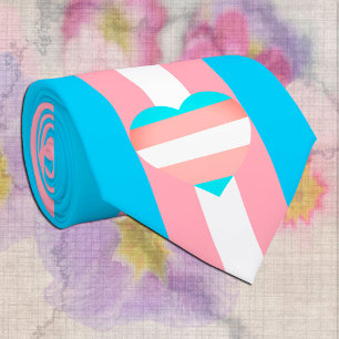 Transgender Flag & Pride community /gender flag Tie