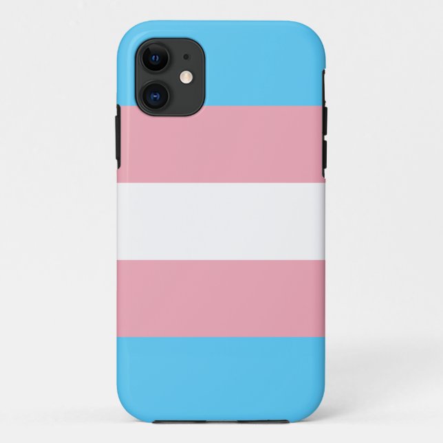 Transgender flag trans pride LGBT symbol gay homos Case-Mate iPhone Case (Back)