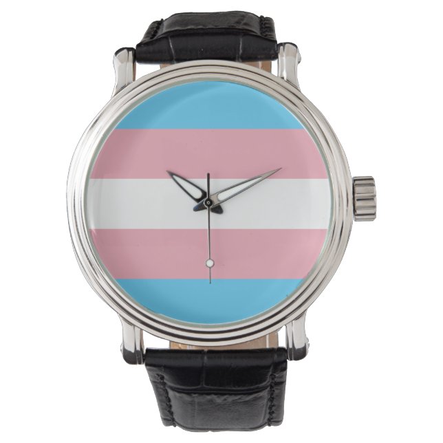 transgender flag watch (Front)