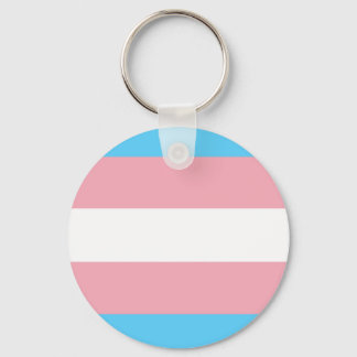 Transgender Flagge Key Ring