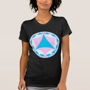 Transgender/intersex colours fractal T-Shirt