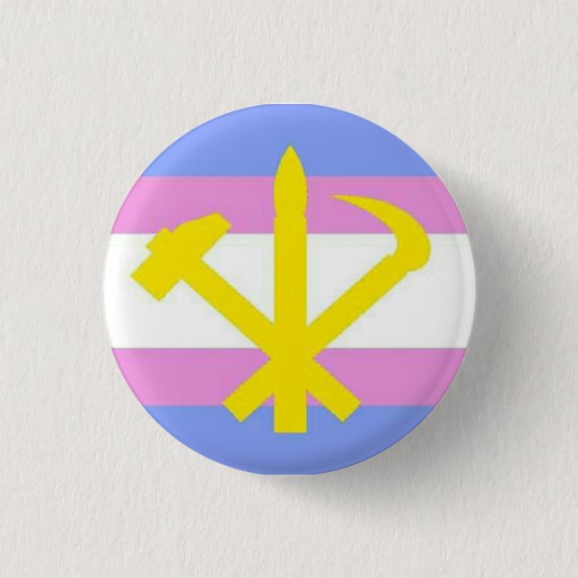 transgender juche pin (Front)