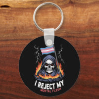 Transgender LGBT Pride I Reject My Mortal Flesh
