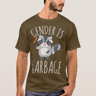 Transgender LGBTQ Pride Parade Gender Is Garbage T-Shirt
