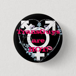 Transgender Love FTM 3 Cm Round Badge