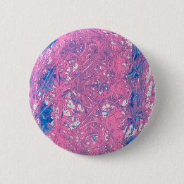 Transgender Marble Artwork 6 Cm Round Badge