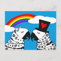 Transgender Parrot Girl with Boyfriend