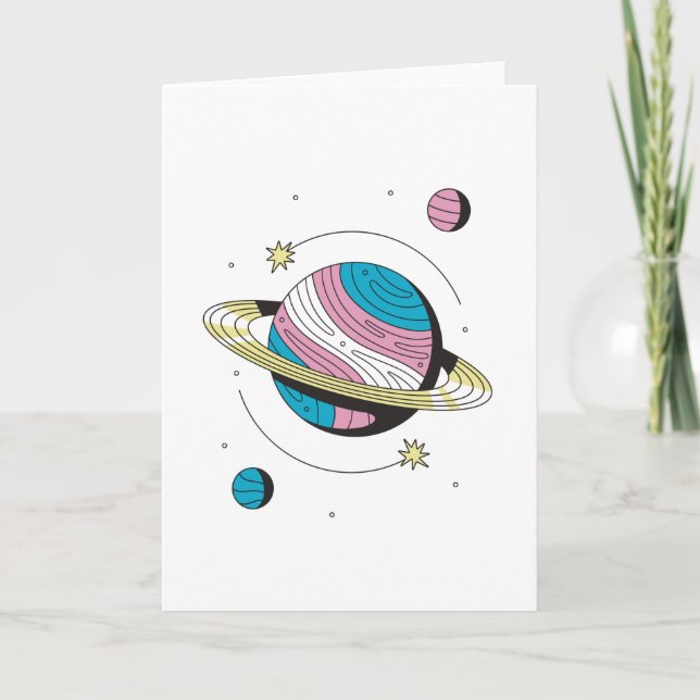 Transgender Planet Card (Front)