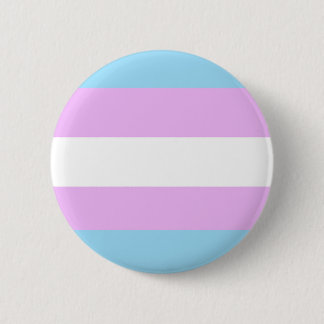 Transgender pride 6 cm round badge