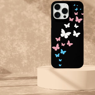 Transgender Pride Butterfly Trail iPhone 16 Pro Max Case