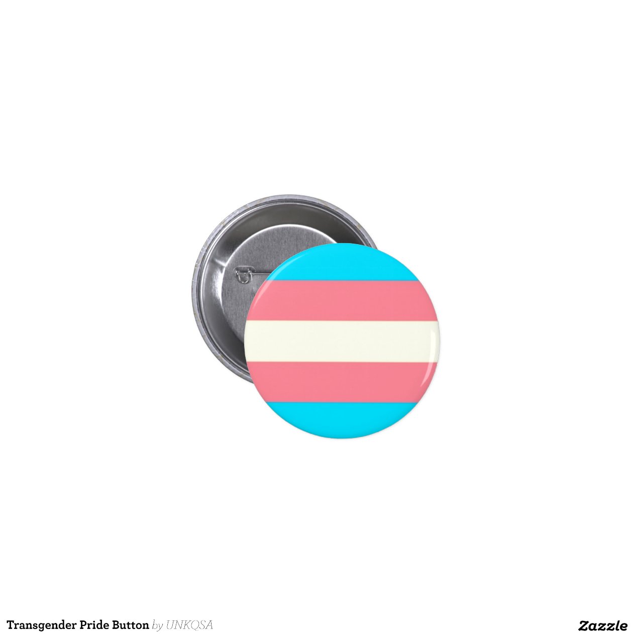 Transgender Pride Button | Zazzle