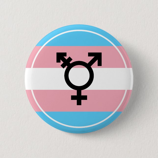 Transgender Pride Button (Front)