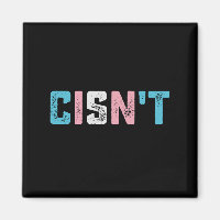Transgender Pride Cisn't LGBTQ Trans Flag Funny