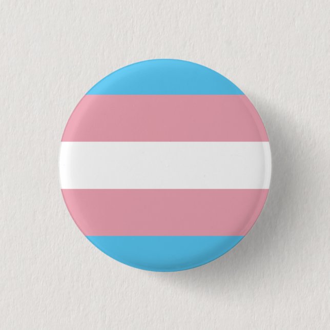 Transgender Pride Flag 3 Cm Round Badge (Front)
