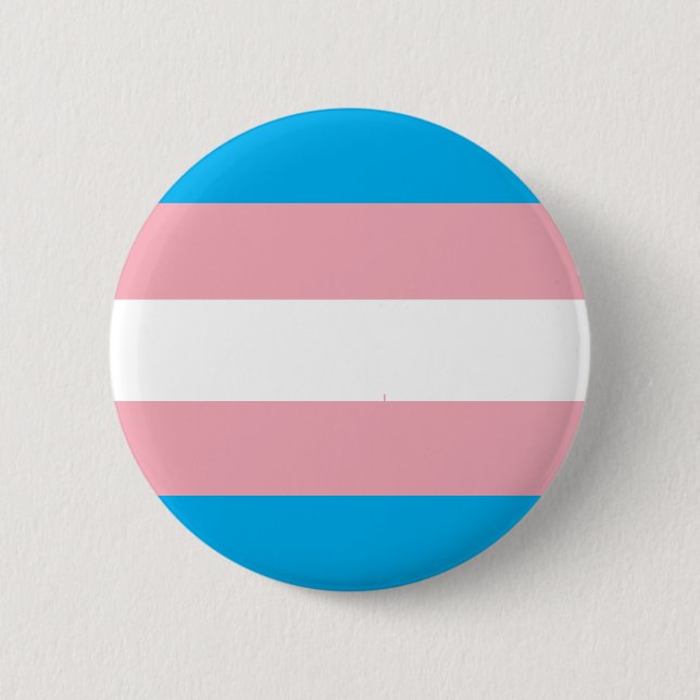 Transgender Pride Flag 6 Cm Round Badge (Front)