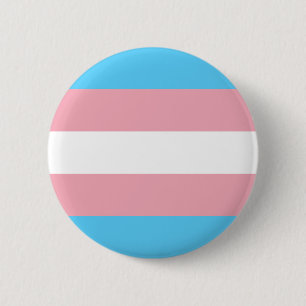 Transgender Pride Flag 6 Cm Round Badge