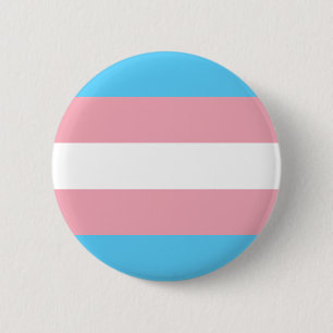 Transgender Pride Flag 6 Cm Round Badge