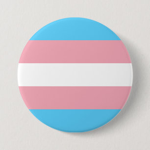 Transgender Pride Flag 7.5 Cm Round Badge