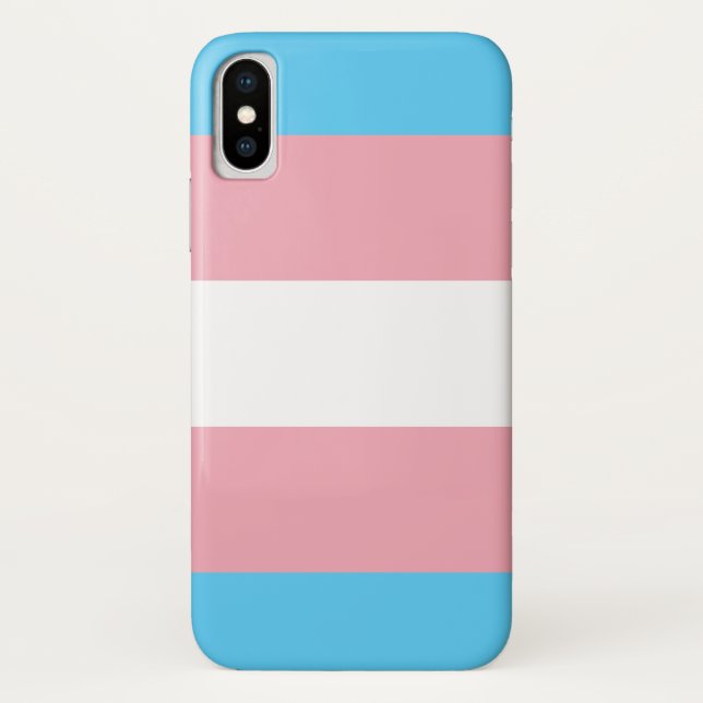 Transgender Pride Flag Case-Mate iPhone Case (Back)