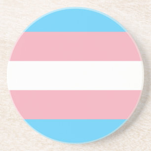 Transgender Pride Flag Coaster