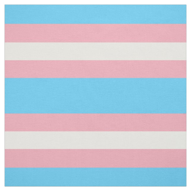 Transgender pride flag fabric (Swatch)