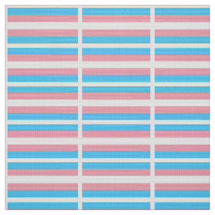 Transgender Pride Flag Fabric