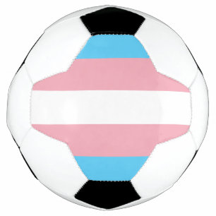 Transgender Pride Flag Football