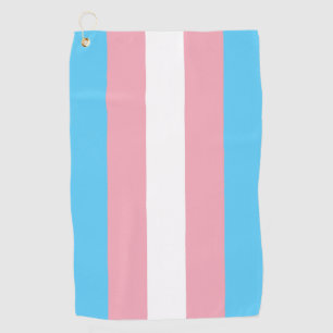 Transgender Pride Flag Golf Towel